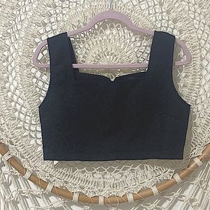 Valija black short top